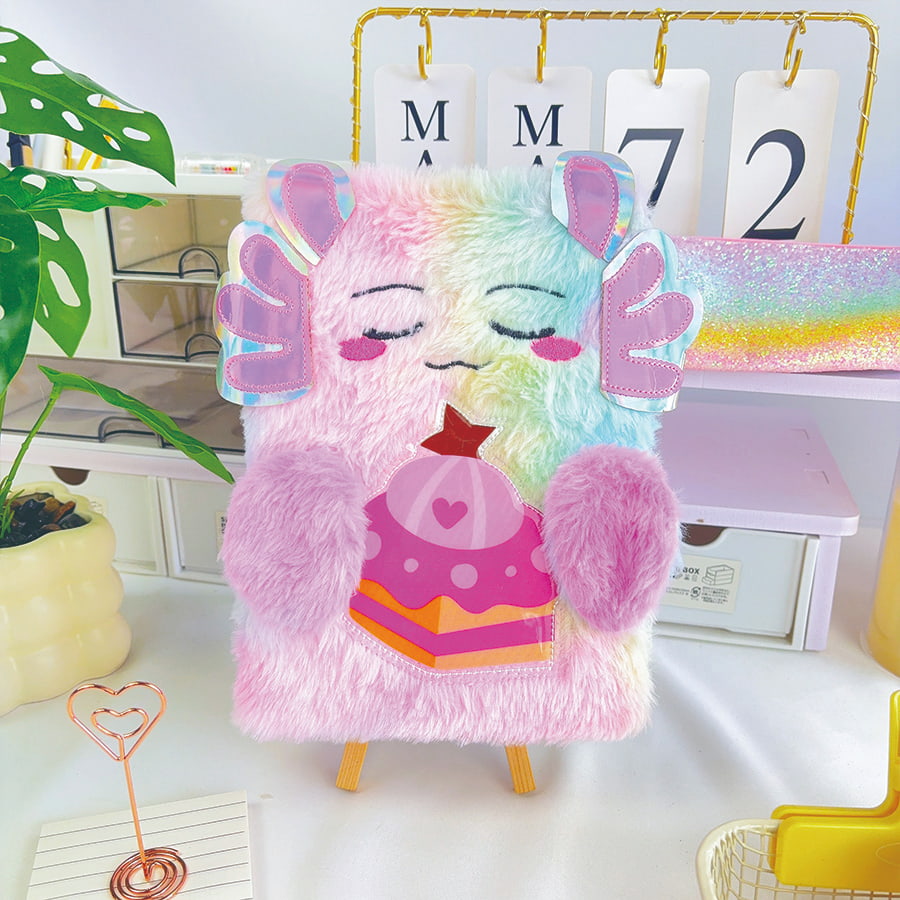 A5 అందమైన మాన్స్టర్ డైరీ ఖరీదైన నోట్బుక్